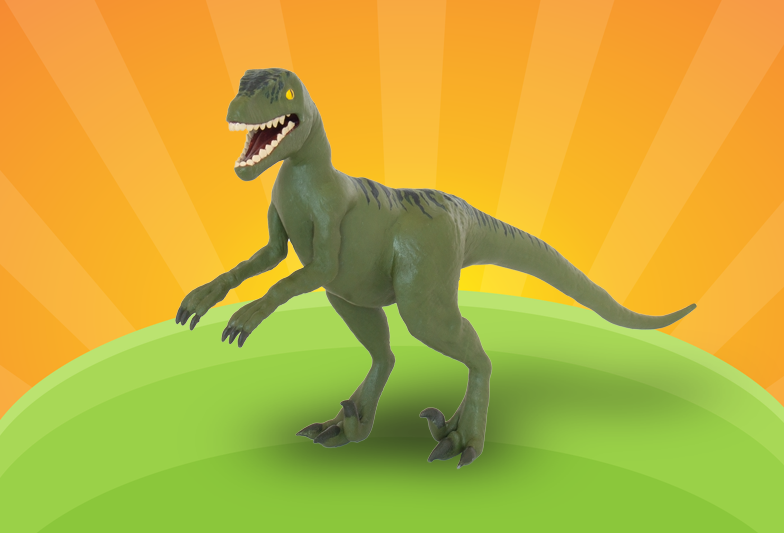 Velociraptor de Vinil